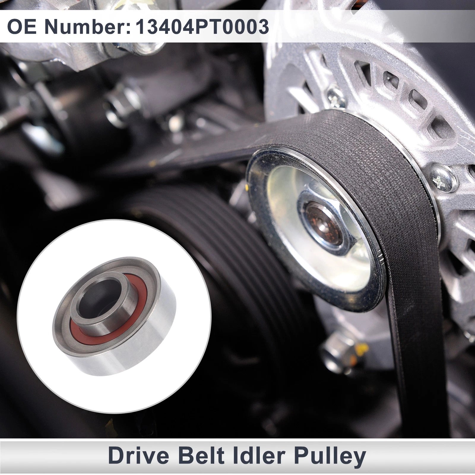 Drive Belt Idler Pulley Replacement for Honda Accord (1998–2002)