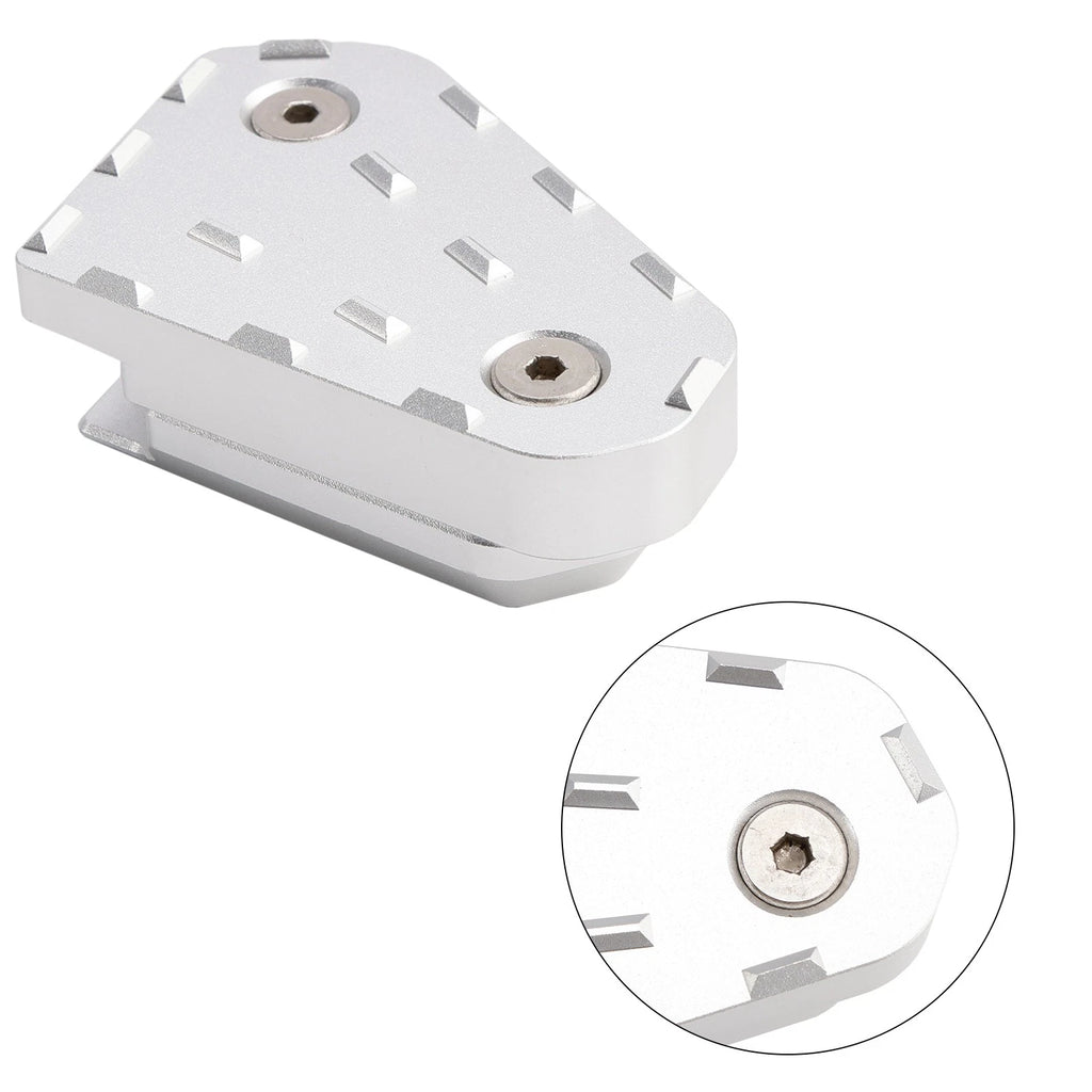 Brake Foot Pedal Enlarger Pad CNC Silver for Ducati Multistrada 950 1200 1260