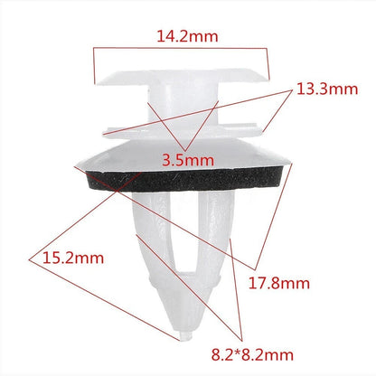 Door Panel Clips for (7.5-8mm)