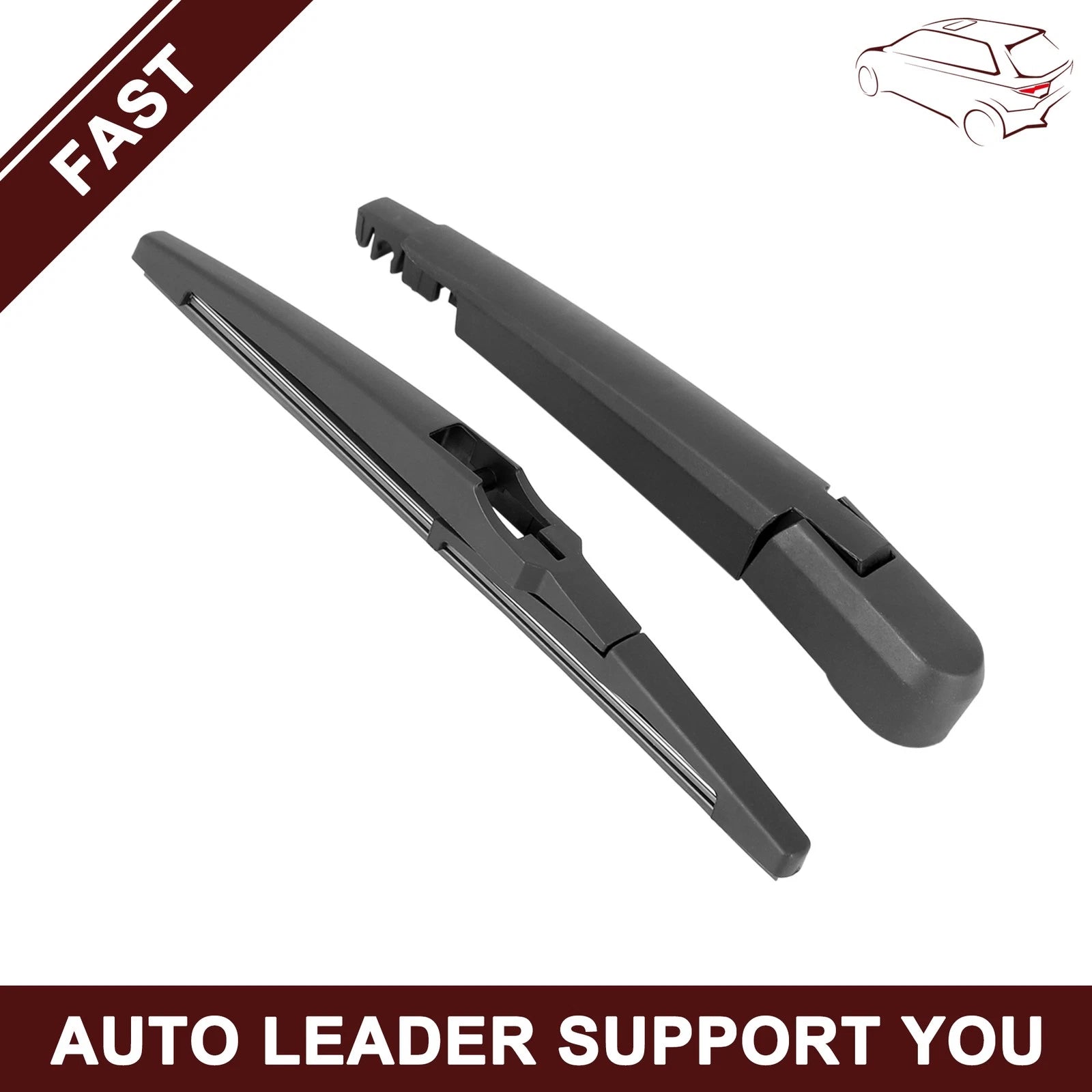 Rear Windshield Wiper Arm Set Replacement 9 inch for Chevrolet Orlando (2011–2018)