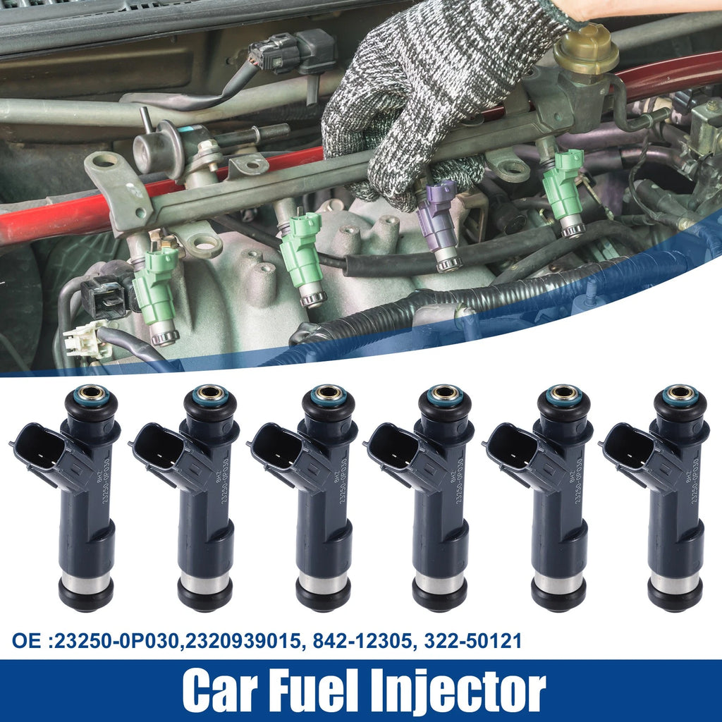 6 Fuel Injector Nozzle Replacement for Toyota Tacoma 4.0L (2005–2011)