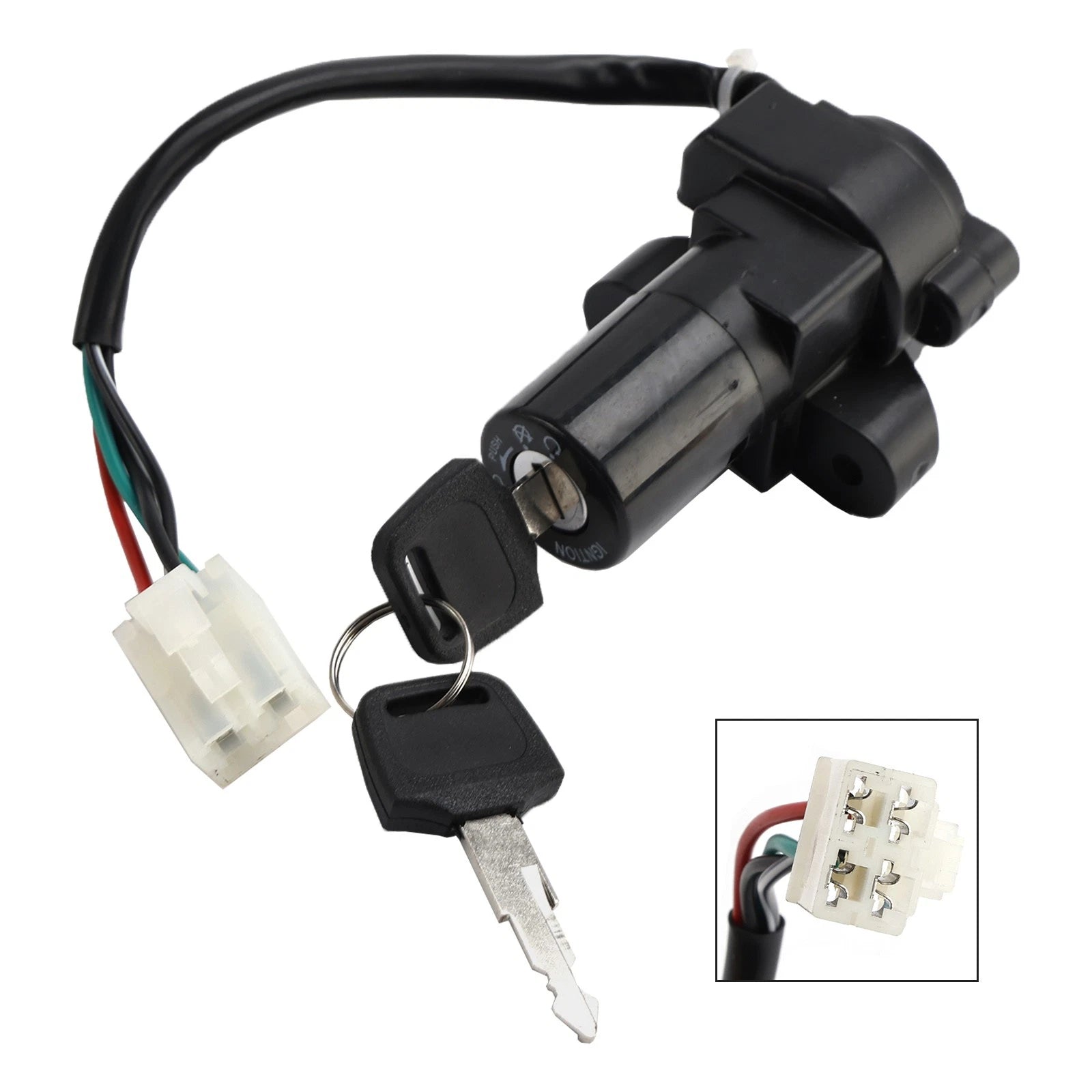 Ignition Switch for Suzuki GS500/E GSX GSXR 600/750/1100 F RF600R RF900R VX800 (1990–2000)
