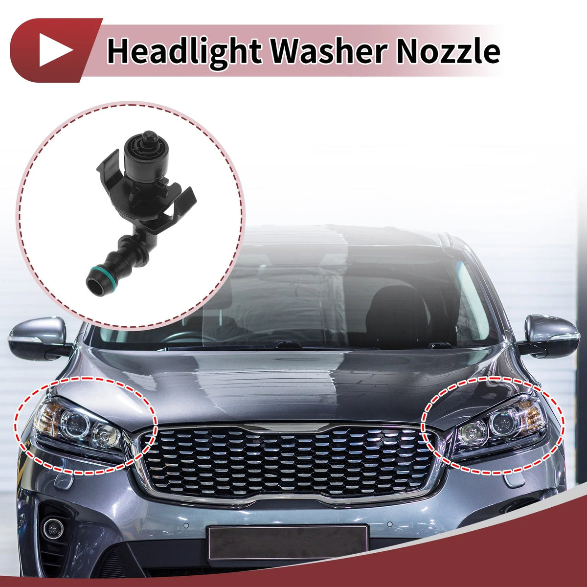 Headlight Washer Nozzle for BMW 6 Series (No. 61677059223)