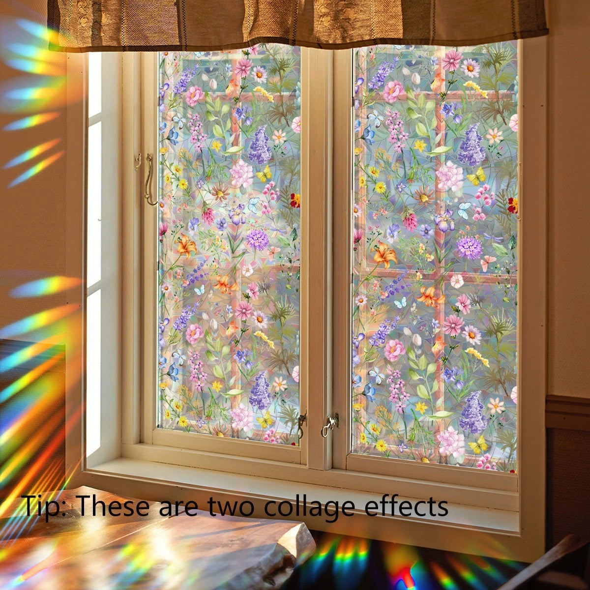 Static Window Film for Office Living Room Reusable Repositionable
