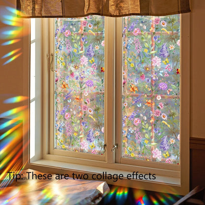 Static Window Film for Office Living Room Reusable Repositionable
