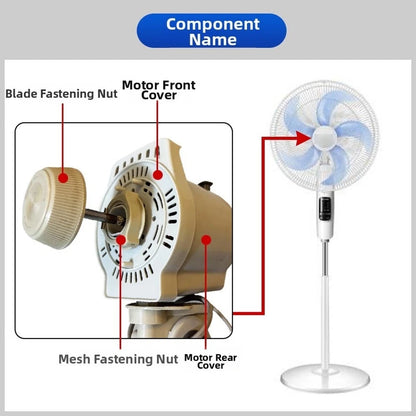 Fan Motor Cover with Front Bracket Assembly for Airmate Electric Fan Units