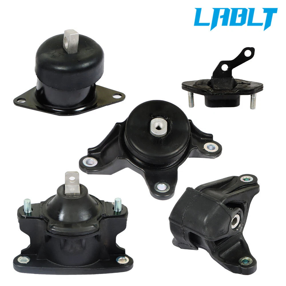 5X Engine Motor & Trans Mounts Kit for Honda Accord 2008–2012 2.4L L4