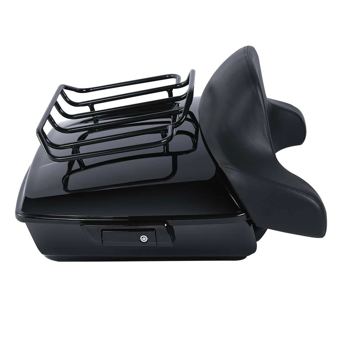 Chopped Trunk Backrest Mount Rack for Harley Touring (2009–2013)