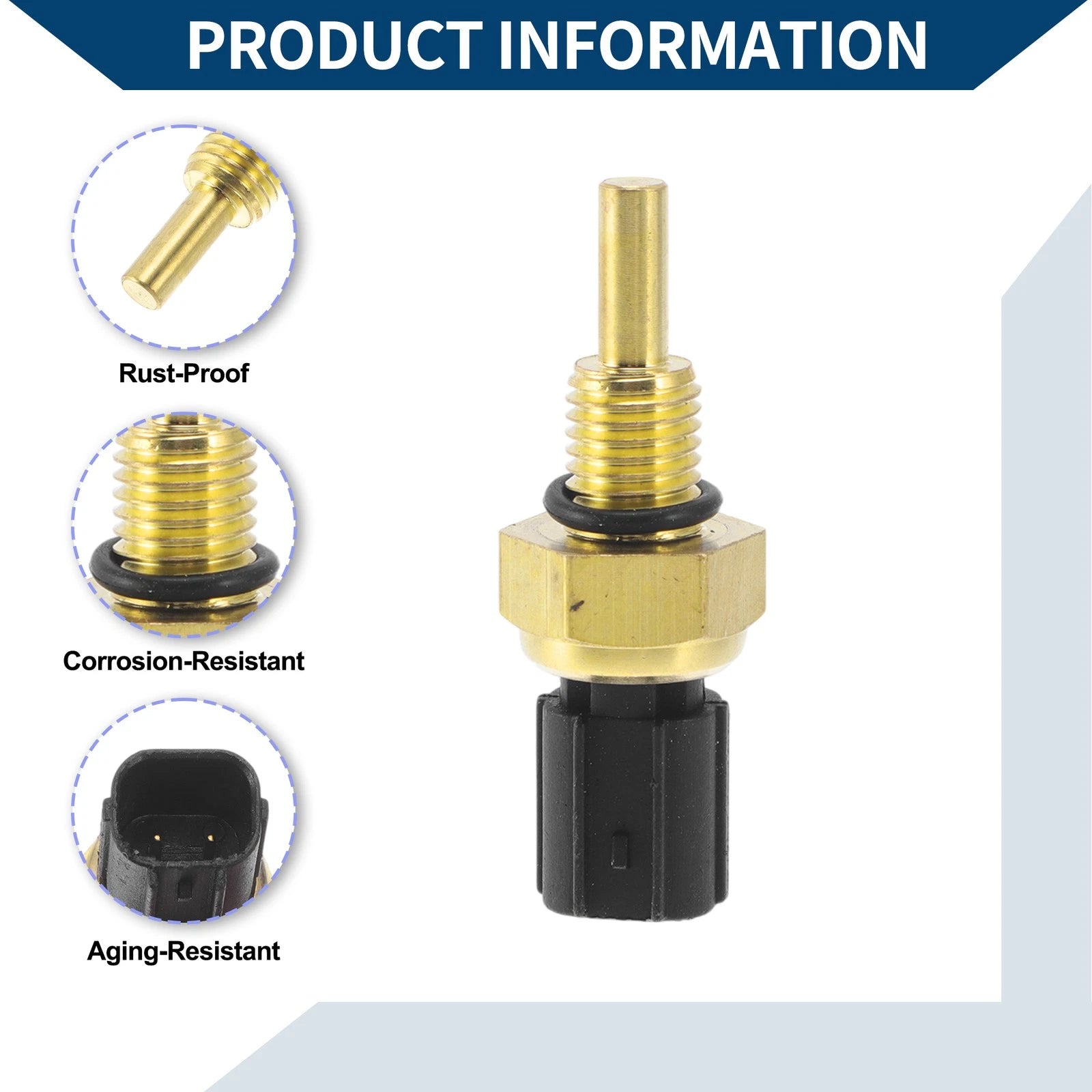 Engine Coolant Temperature Sensor No. 37870PLC004 for Acura MDX (2004–2005)