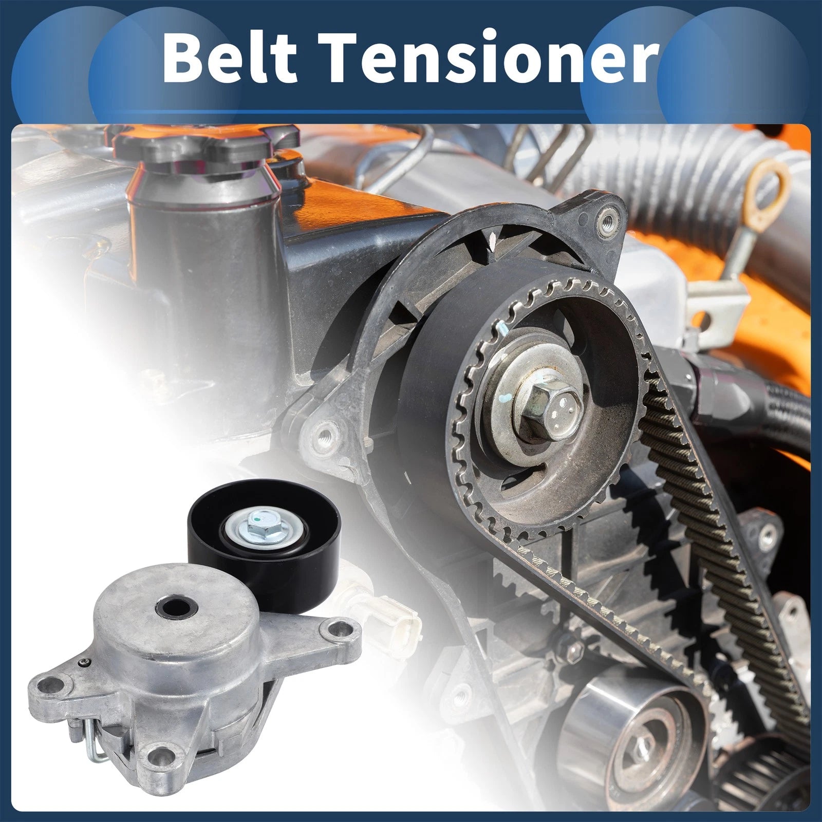 Belt Tensioner for Hyundai Accent (2018–2024) OEM Replacement Metal