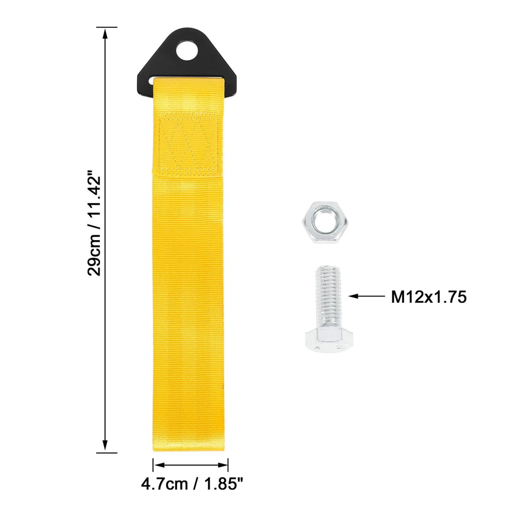 Tow Hook Strap for Universal Car Bumper Trailer Trailer Tow (Universal)