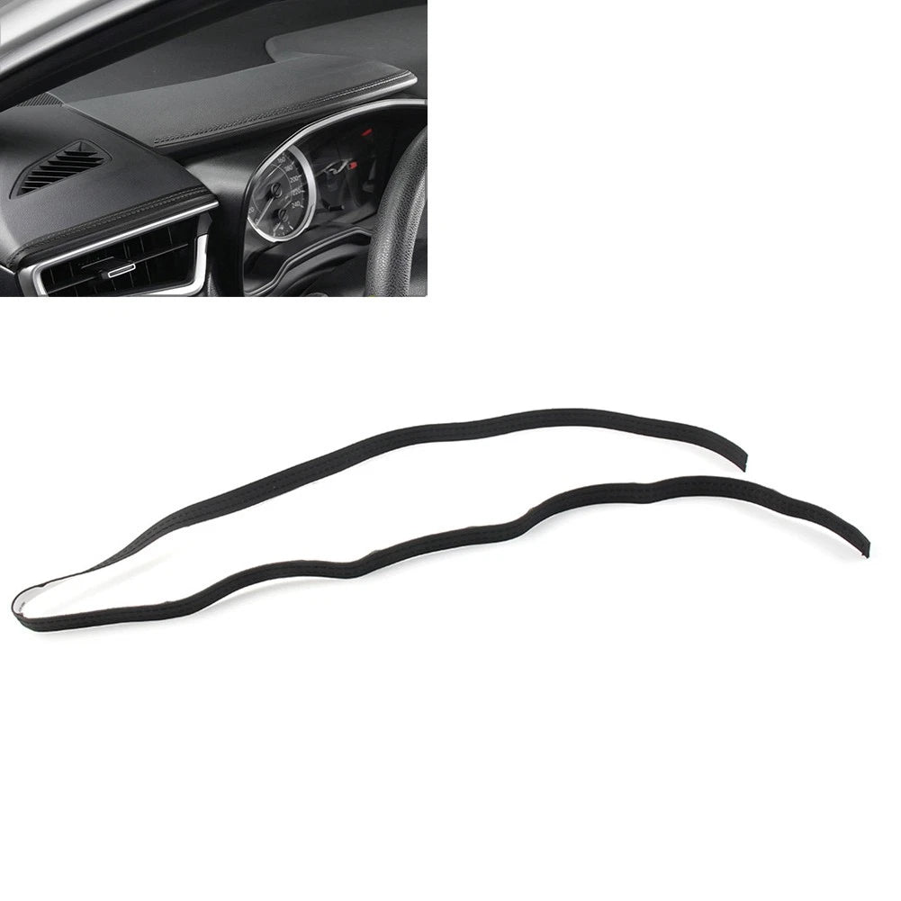 Universal Car Moulding Trim Braid Decorative Line Strip - Black