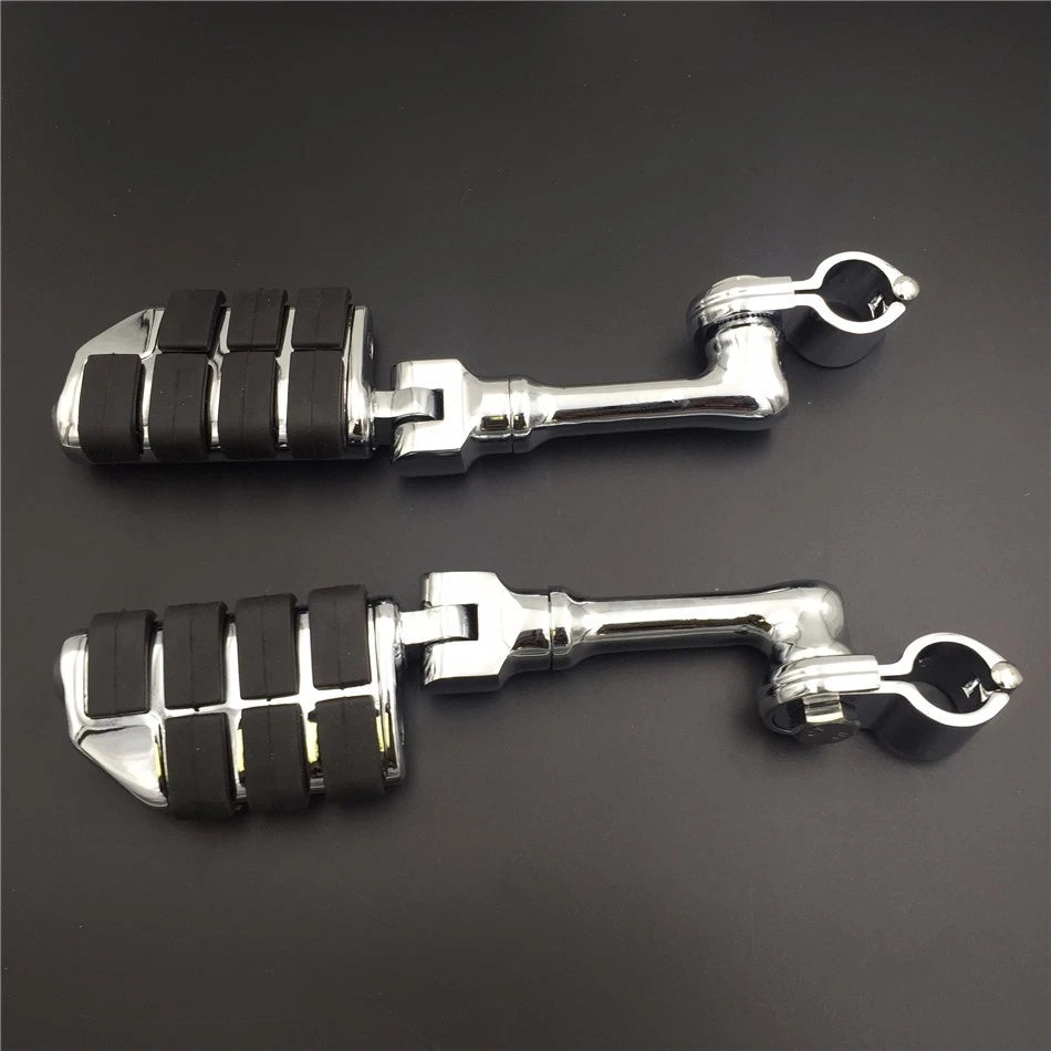 Chrome 1.5" Long Foot Peg for Honda Shadow Valkyrie (1997–2003)