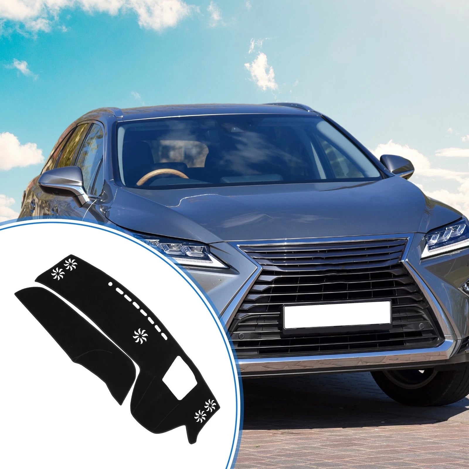 Dashboard Dash Cover Mat Protector Replacement for Lexus RX (2016–2022)