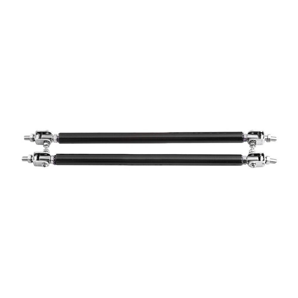 Adjustable Front Bumper Lip Splitter Strut Rod Tie Support Bar for Universal