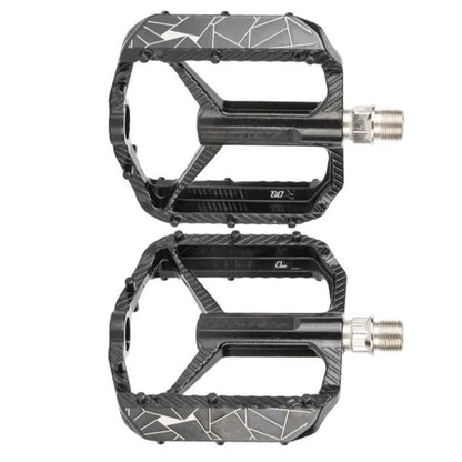 Aluminum Alloy Bicycle Pedals Wide Platform 12.5x10.5x2cm