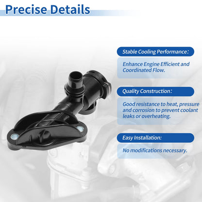 Engine Coolant Thermostat Housing Assembly No.17217638681 for BMW 535i (2013–2016)