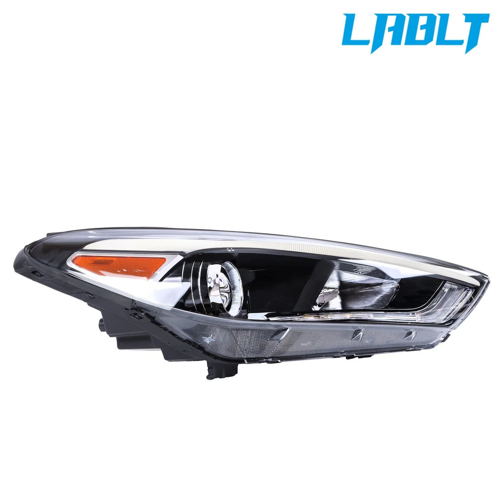 Right Headlight Halogen with LED Parking Light for Hyundai Tucson (2016–2018)