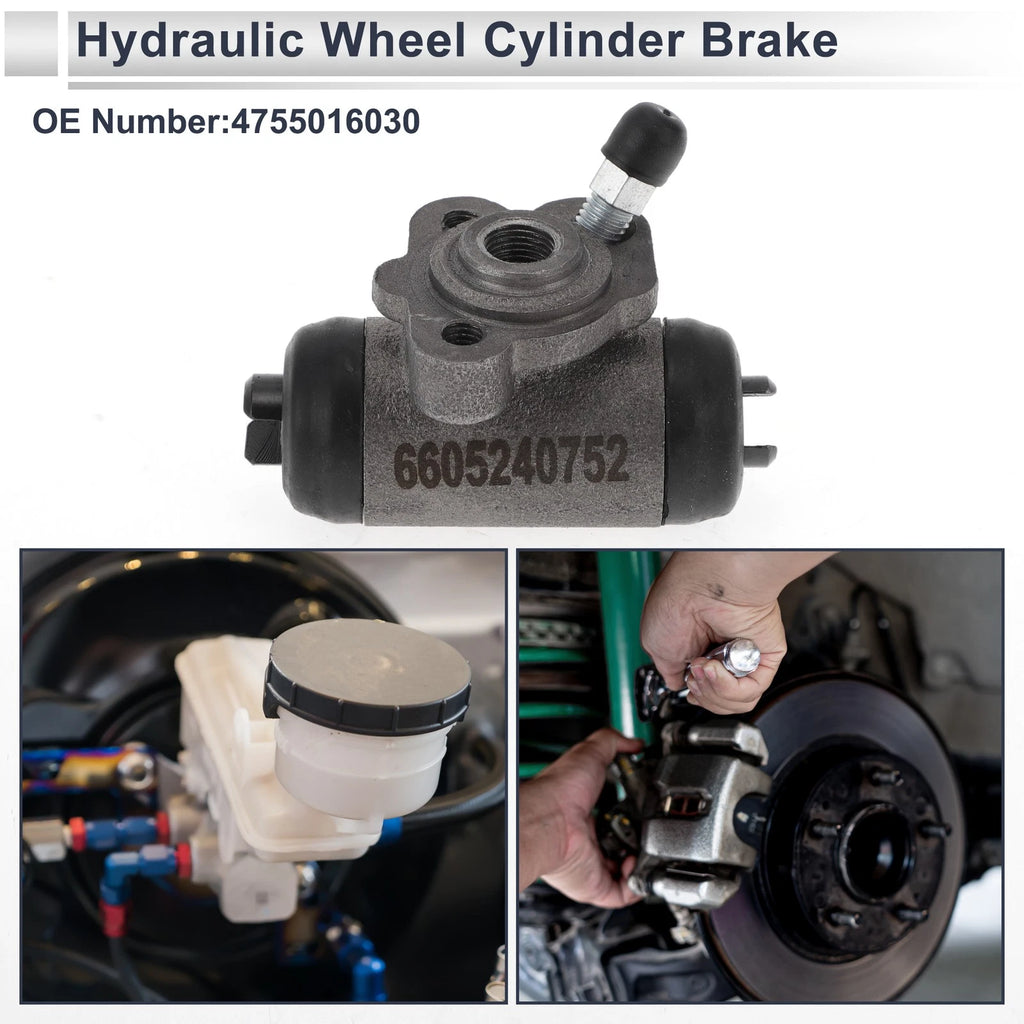 Brake Wheel Cylinder Rear Right Replacement for Toyota Corolla (1983–2001)