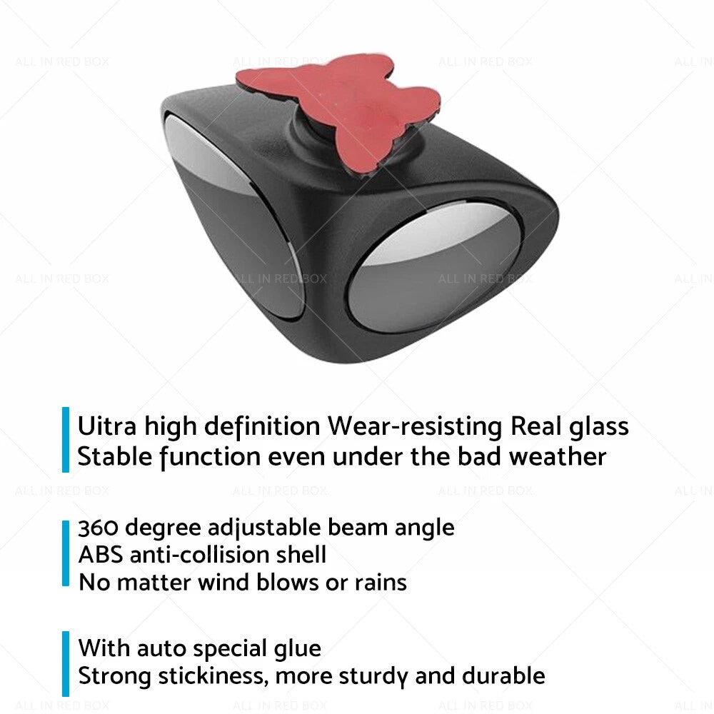 2X Panoramic Door Side Rear View Mirror for Toyota