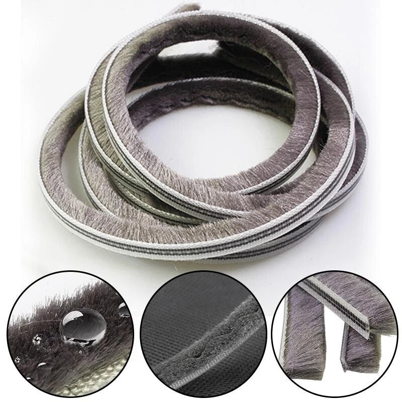 Sliding Door Draught Brush Pile Seal Strip for