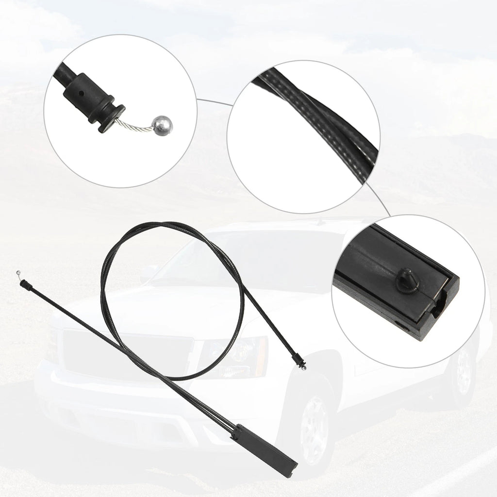 2 Pcs Front Hood Release Cable Door Handle Cable Replacement for BMW 328i (2012–2019)