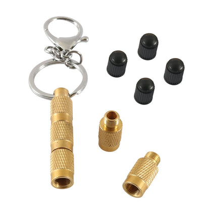 4 in 1 Solid Brass Tire Deflator Tool Kit for Auto Accessories