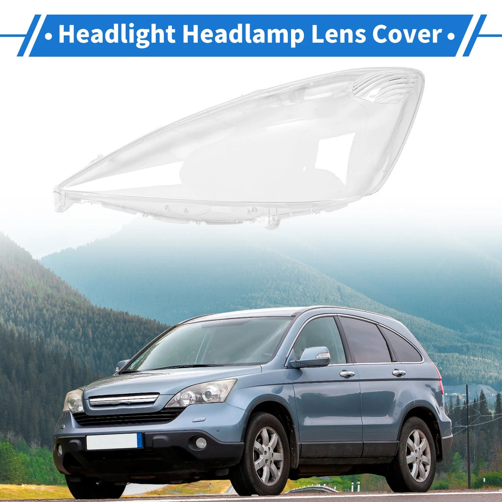 Headlight Lens Cover Front Left Replacement for Honda Fit (2009–2010)