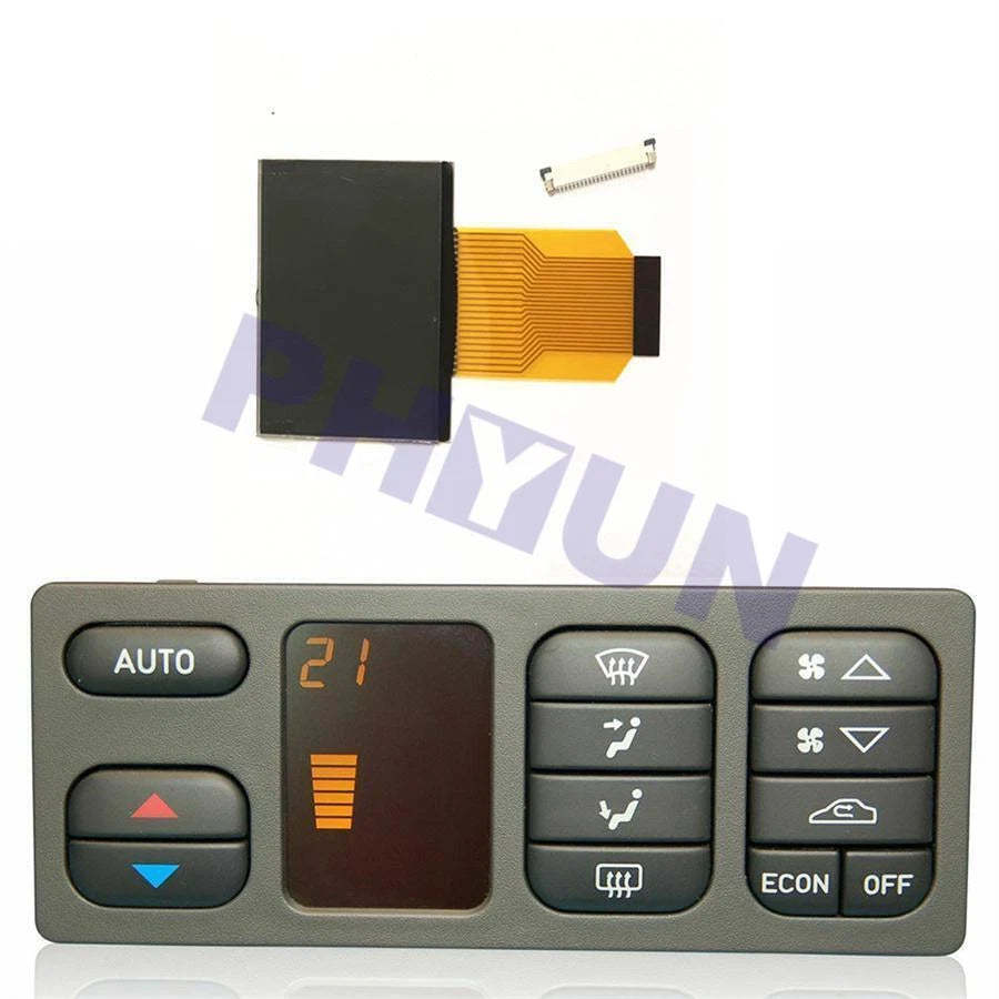 AC Air Conditioning Temp LCD Display Screen for Saab 93 (1999–2003)