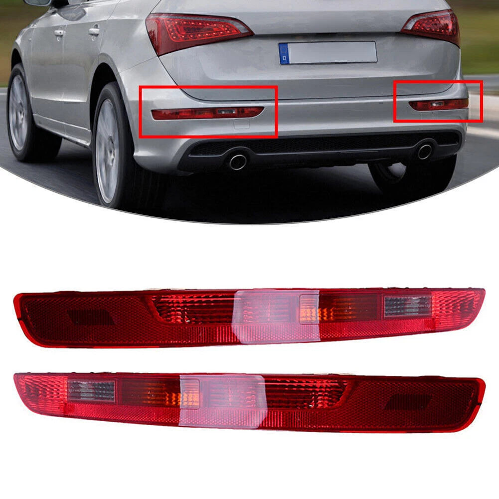 Pair Rear Bumper Tail Light Brake Stop Lamp for Audi Q5 (2009–2017)