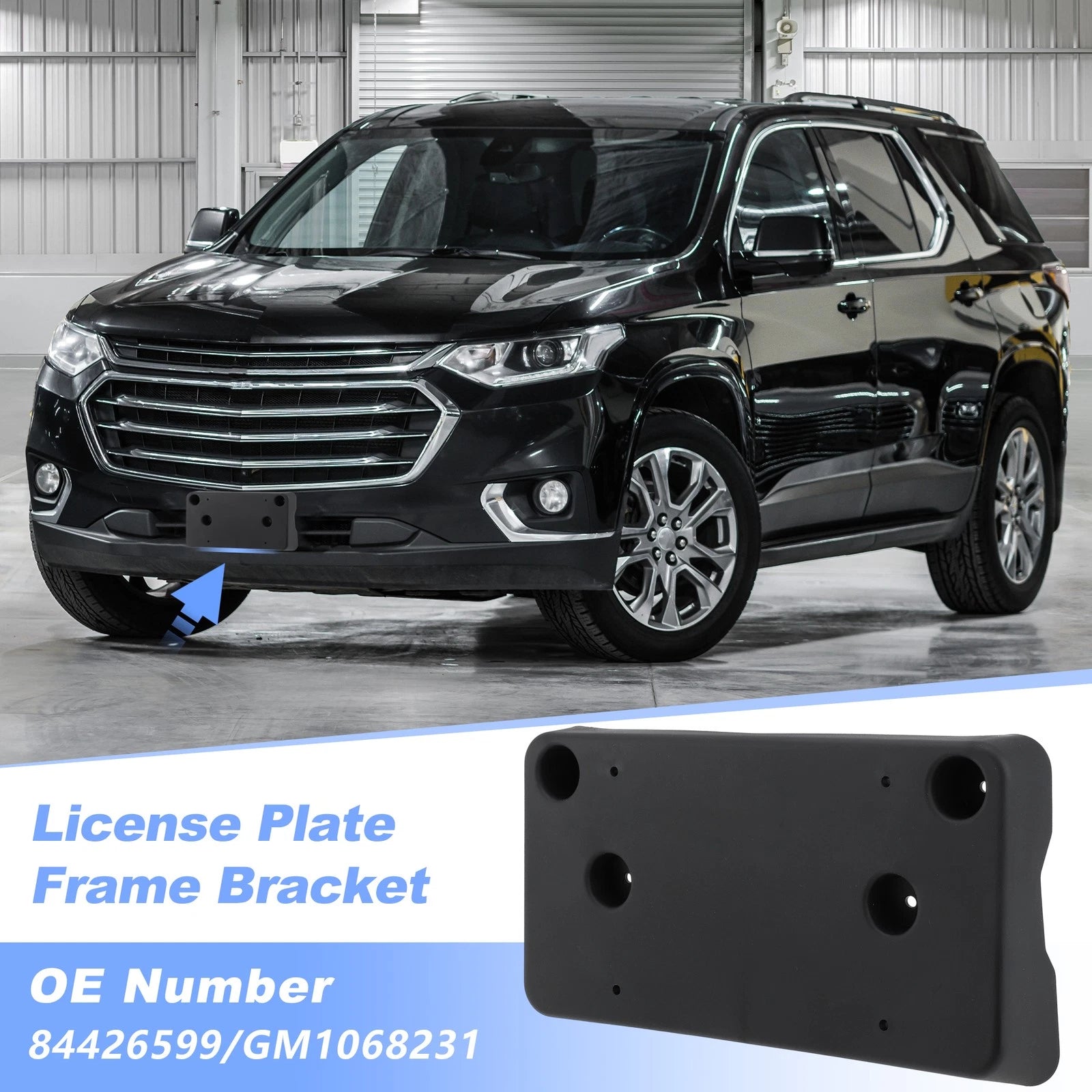 License Plate Bracket Replacement for Chevrolet Traverse (2022–2023)