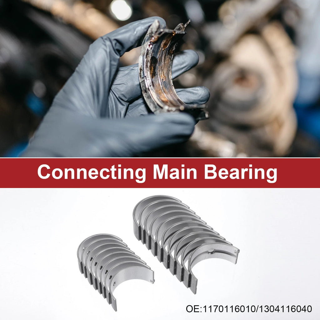 Main and Connecting Rod Bearing Kit Replacement for Toyota Corolla (1998–2018)