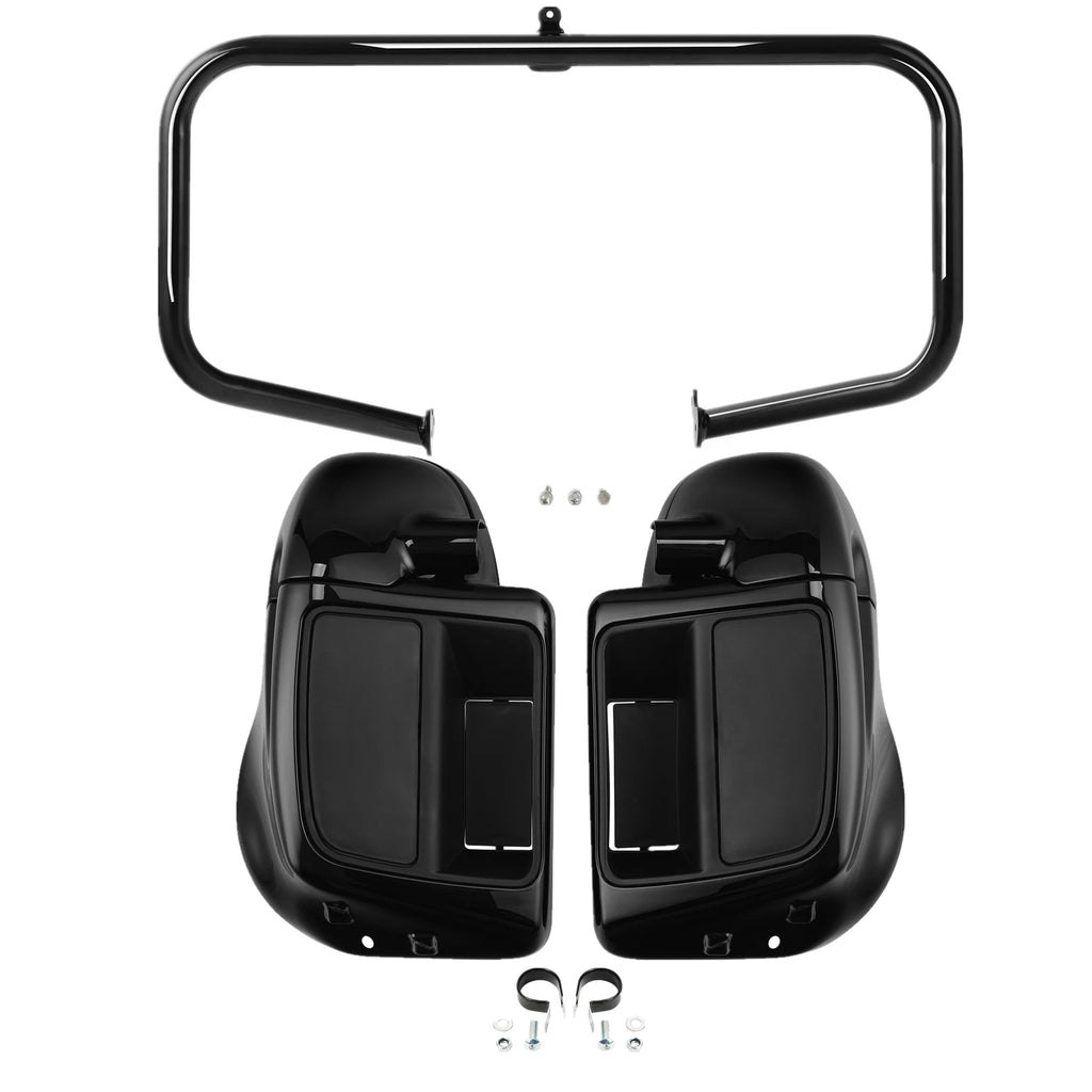 Lower Vented Fairings & Engine Guard Crash Bar for Harley Electra Glide (2014–2024)