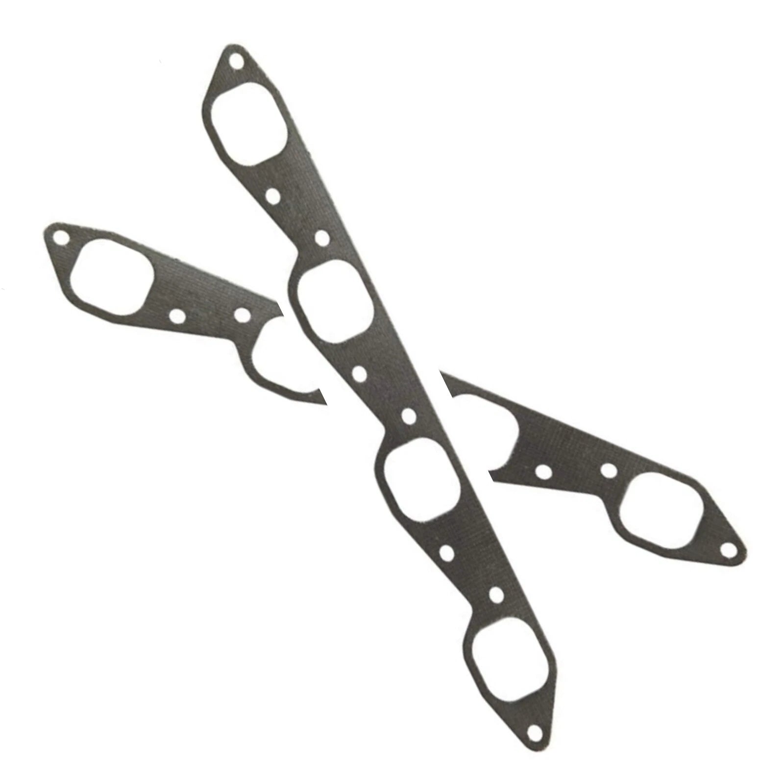 2X Exhaust Manifold Gasket for MerCruiser 350 454 496 502 330 (27-46820)