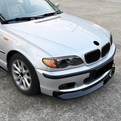 For BMW E46 3 Series Headlight Eyelid Trim 1998-2004 ABS Material 2 Piece Kit
