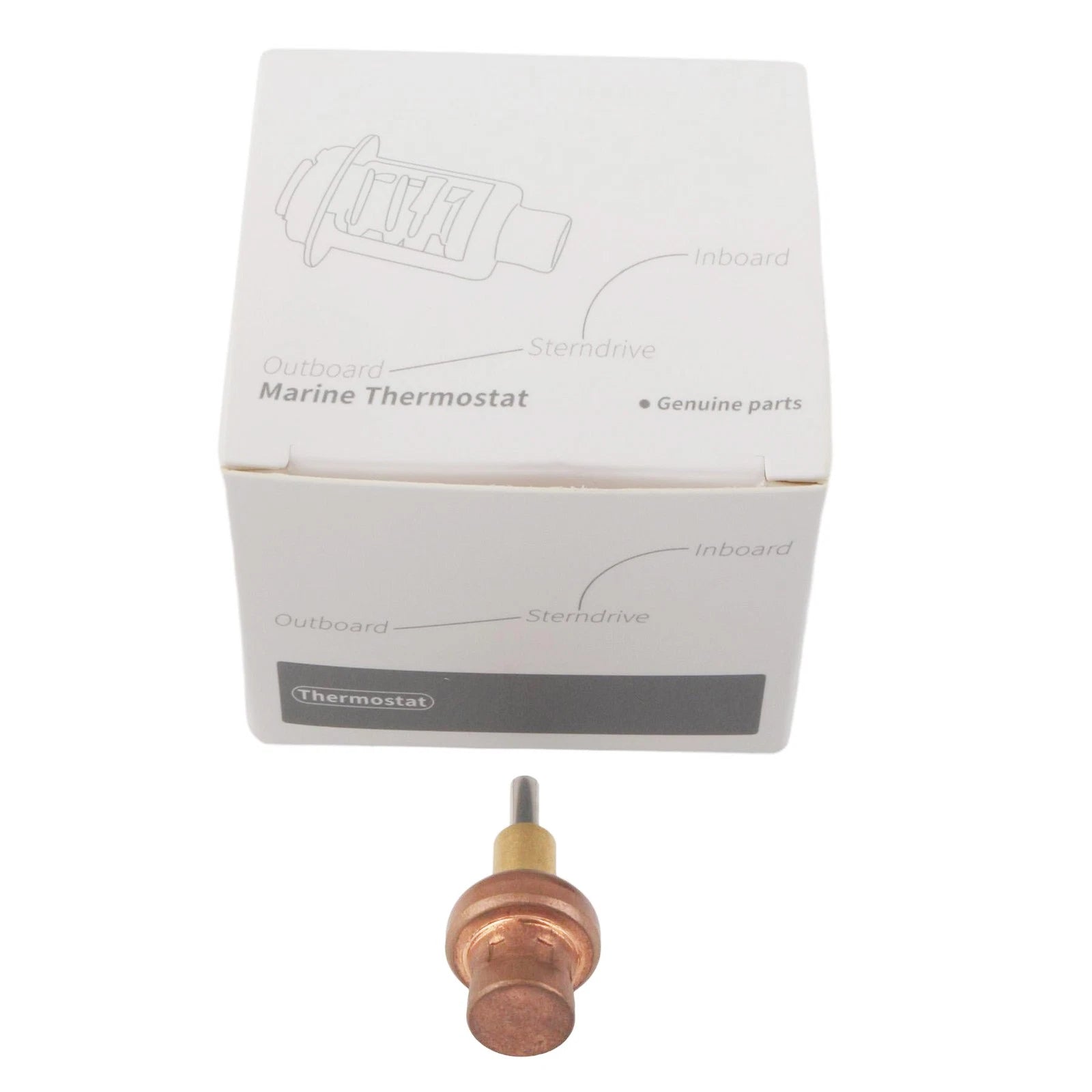 Thermostat for Evinrude Johnson OMC BRP 9.9-70 HP (90° V4)