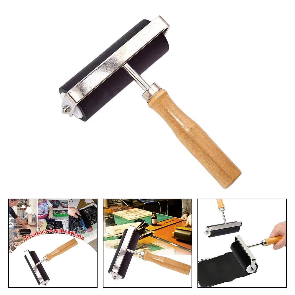 Rubber Ink Roller for Printmaking (10cm)