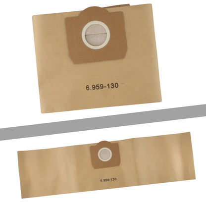 Pack of 10 Dust Bags for Karcher Vacuum Cleaners (Efficient Fit)