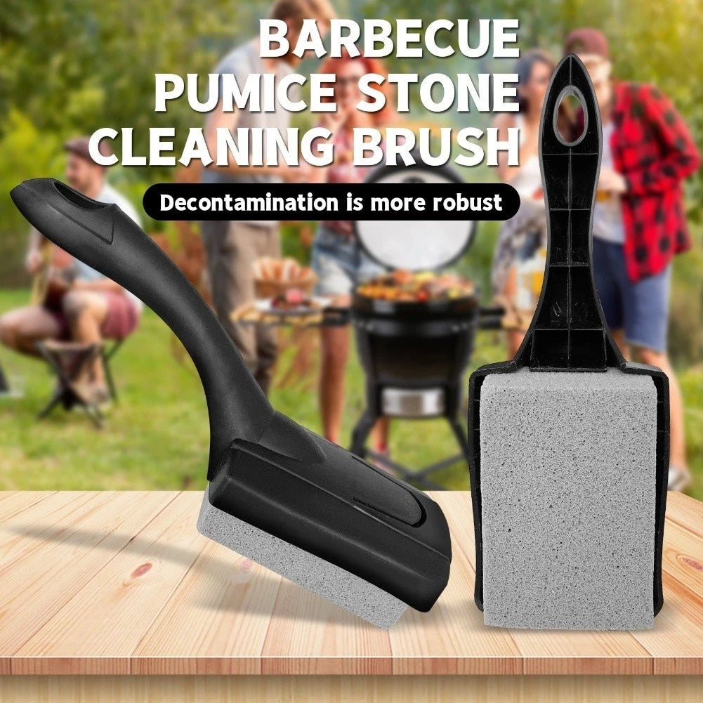 Grill Cleaning Brush Set for Portable Outdoor Use