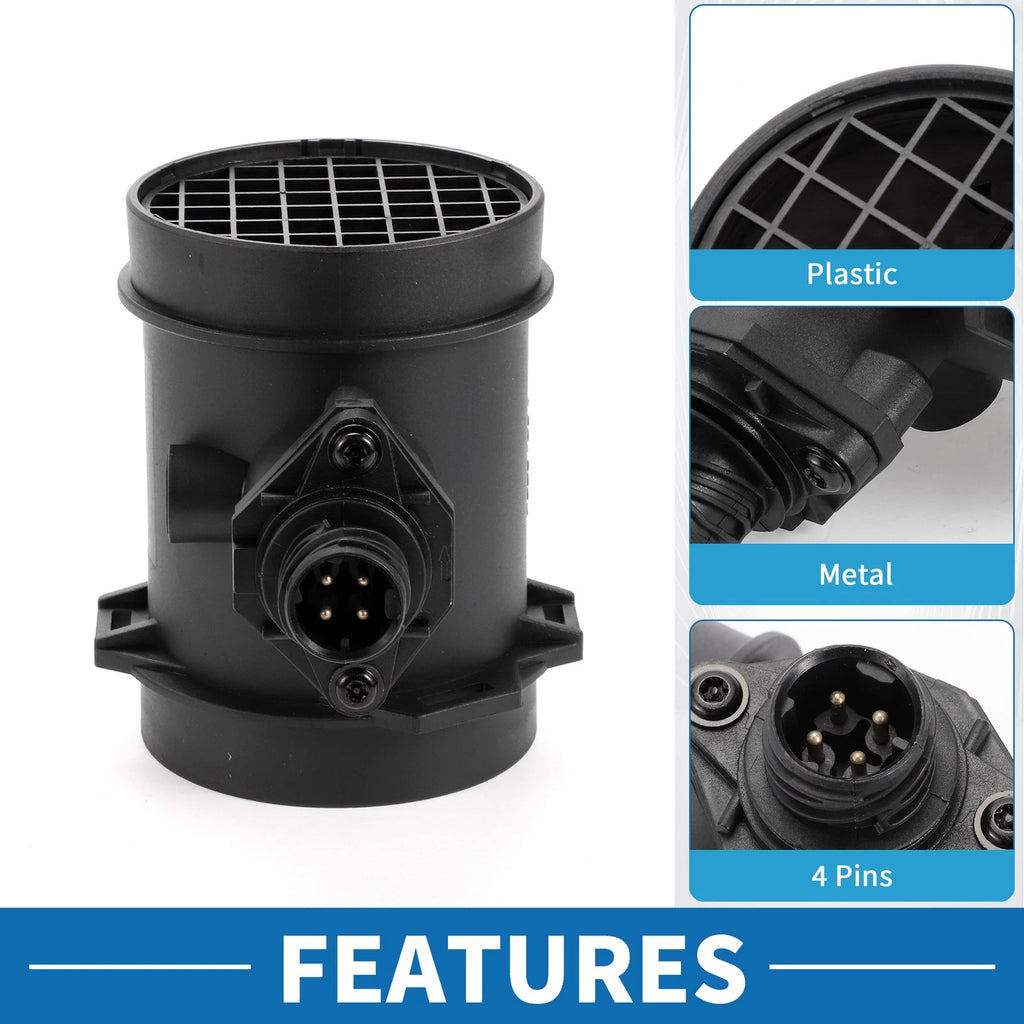 MAF Mass Air Flow Sensor Replacement for BMW 740i 740Li (1993–1998)