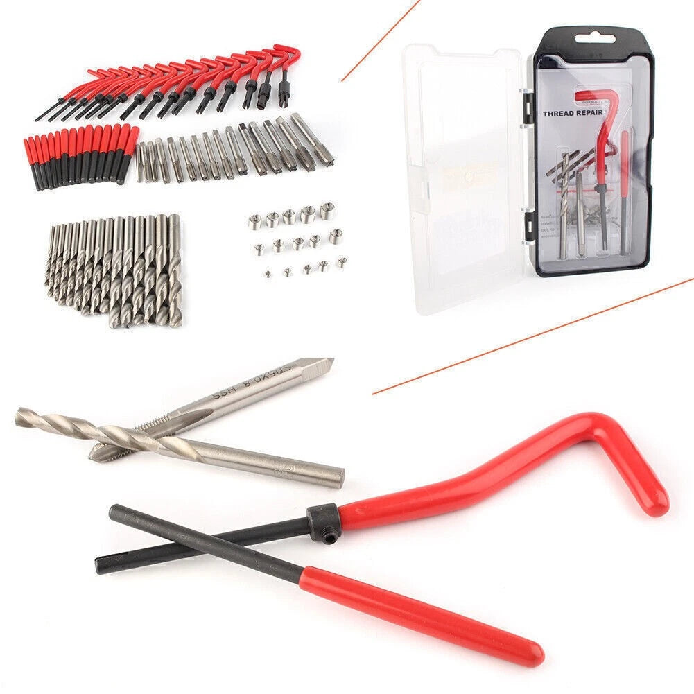 25x M8X1.0 Helicoil Insert Kit for Automotive Applications