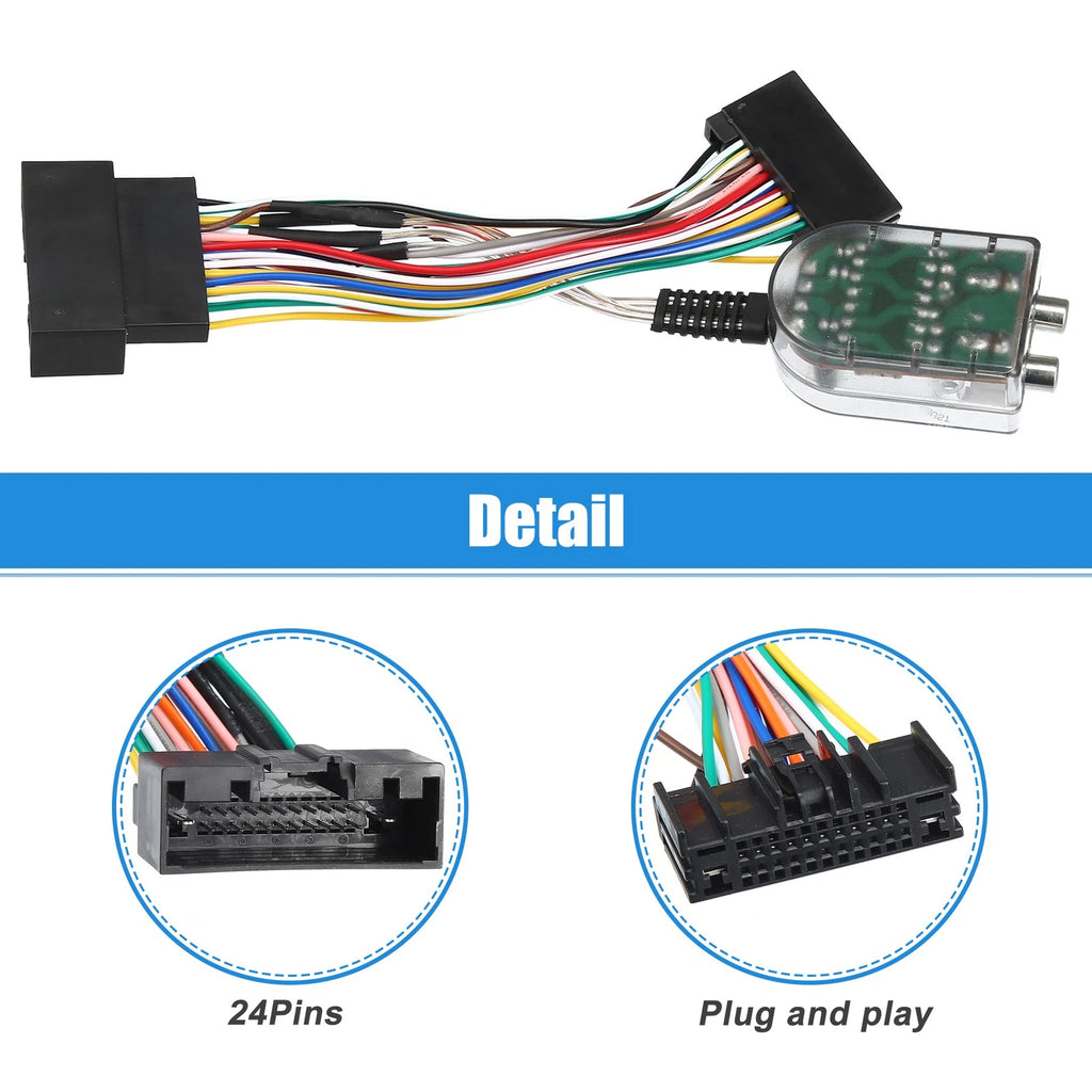 Amplifier Adapter Interface for Ford F-150 (2015–2023) Multicolor