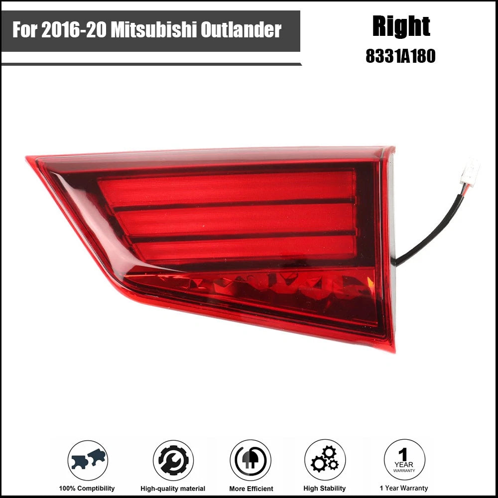 Tail Light Assembly for Mitsubishi Outlander (2016–2020) Right Inner Rear