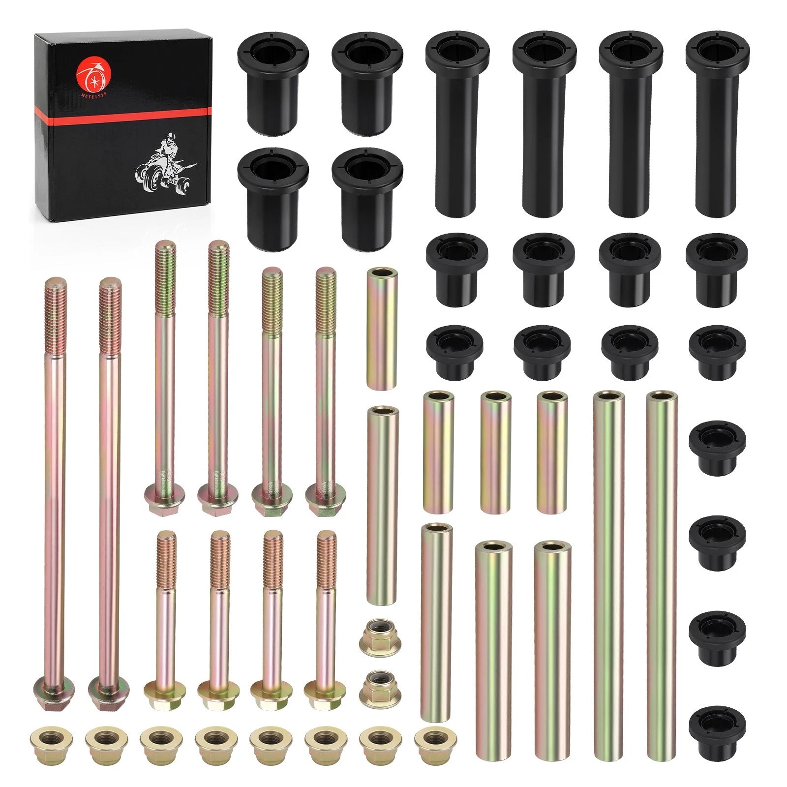 2 Rear A-Arm Bushing Rebuild Kit for Polaris Sportsman 850 (2010–2019) 5439874