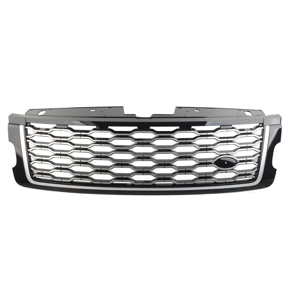 Front Bumper Grille for Land Rover Range Rover (2018–2022) Black/Silver