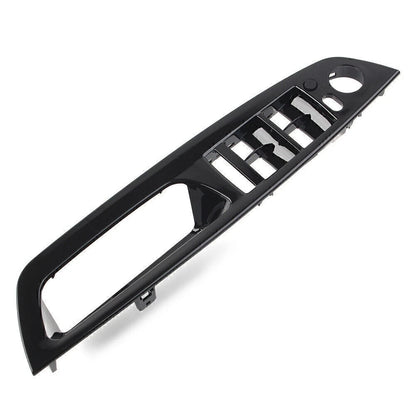 Gloss Black Inner Door Handle Panel Trim Cover for BMW X5 X6 (2007–2013)