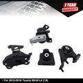 4X Automatic Transmission & Engine Motor Mount for Toyota RAV4 (2013–2018)