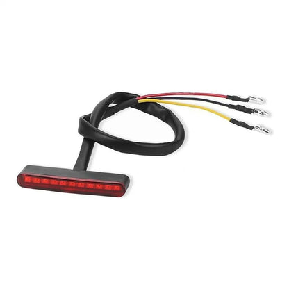 Universal Rear Mini Strip Brake Light for Motorcycle ATV (Red)