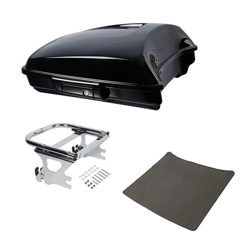2X Razor Trunk 2-Up Mount Rack for Harley Touring (1997–2008)
