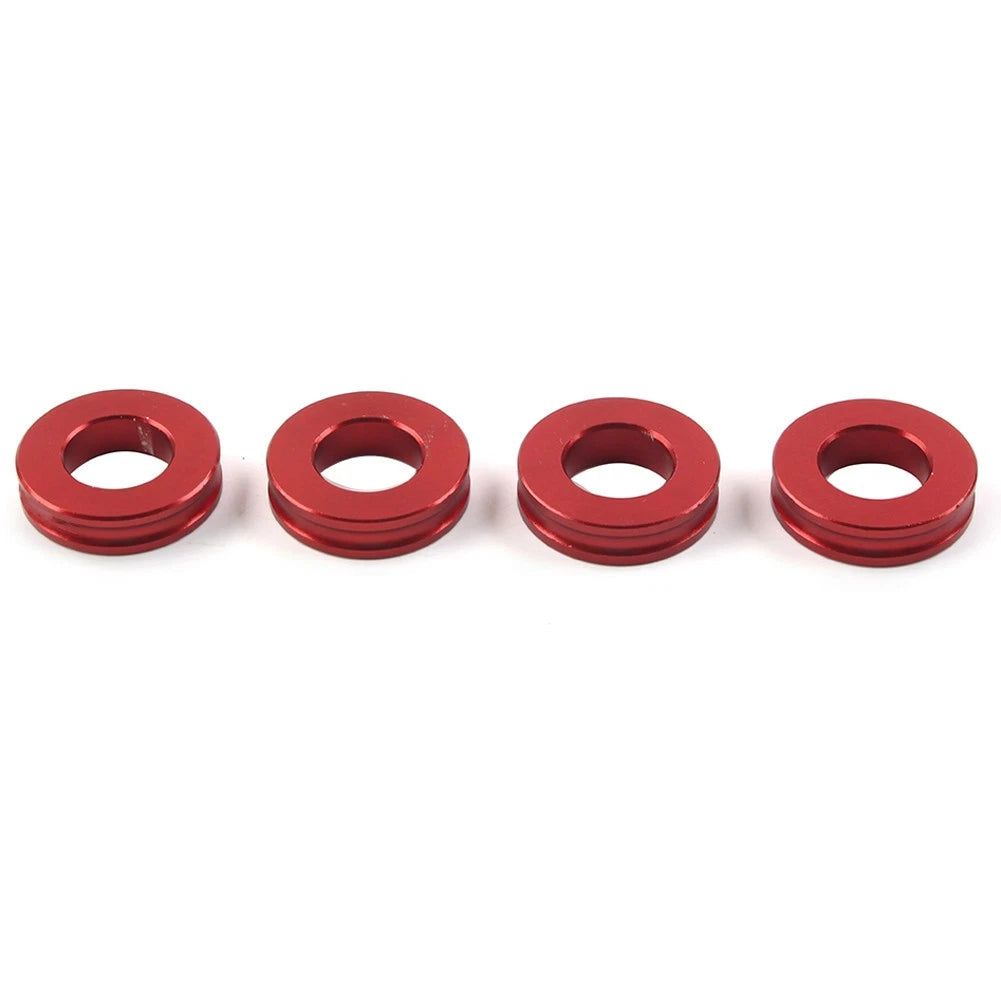 4X CNC Brake Caliper Spacer Kit for Ducati Panigale V4/R/S (2018–2021) Red